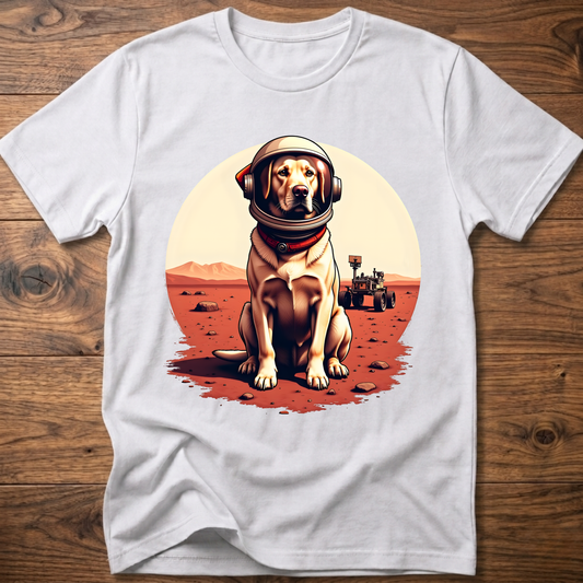 Martian Vintage Dog T-Shirt