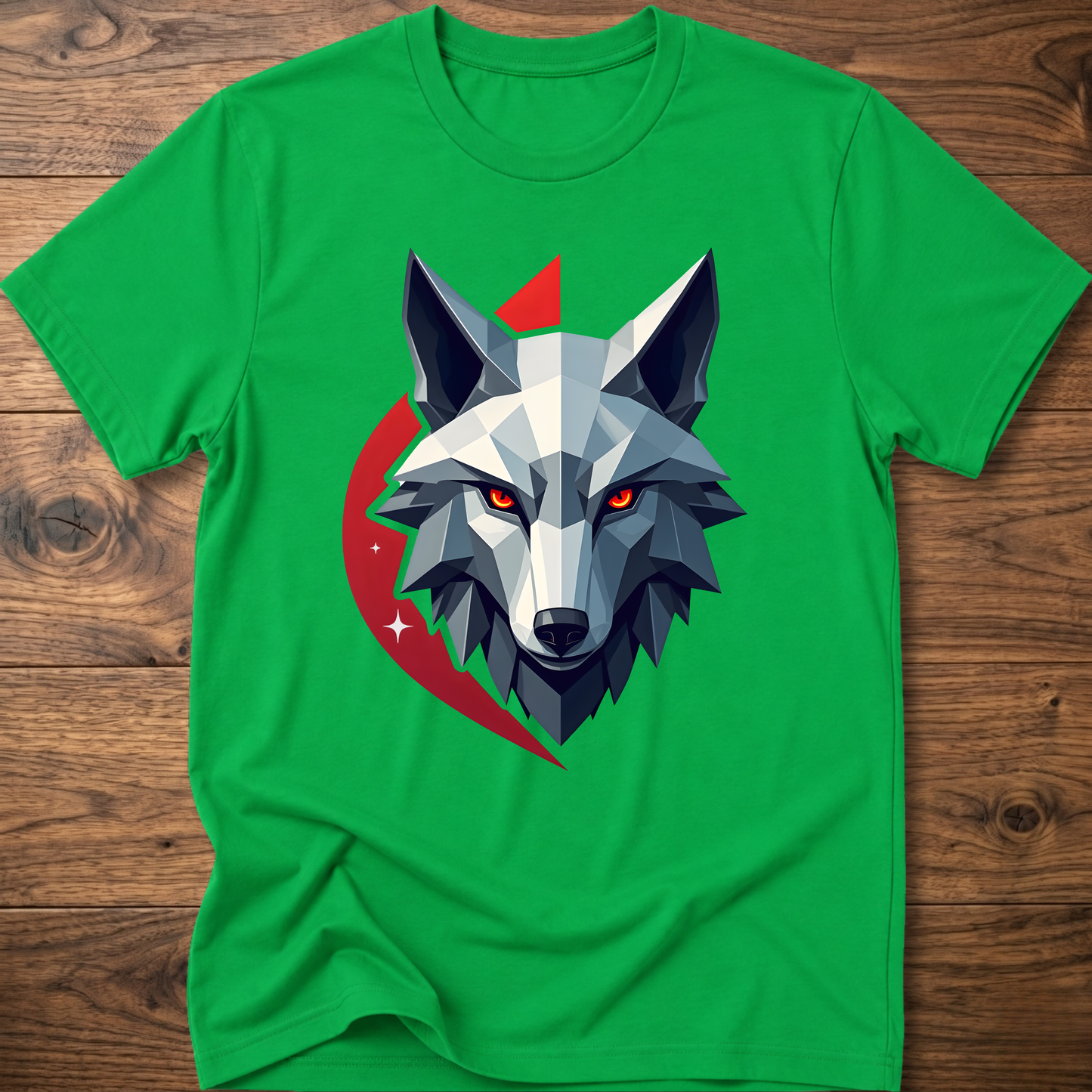 Astro Abstract Wolf T-Shirt