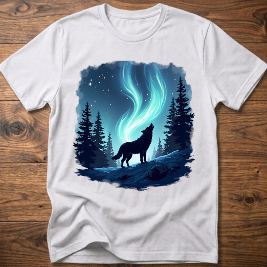 Aurora Night Wolf T-Shirt