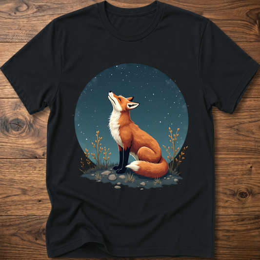 Starry Sky Fox T-Shirt