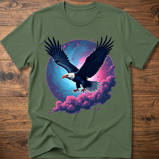 Galactic Retro Eagle T-Shirt