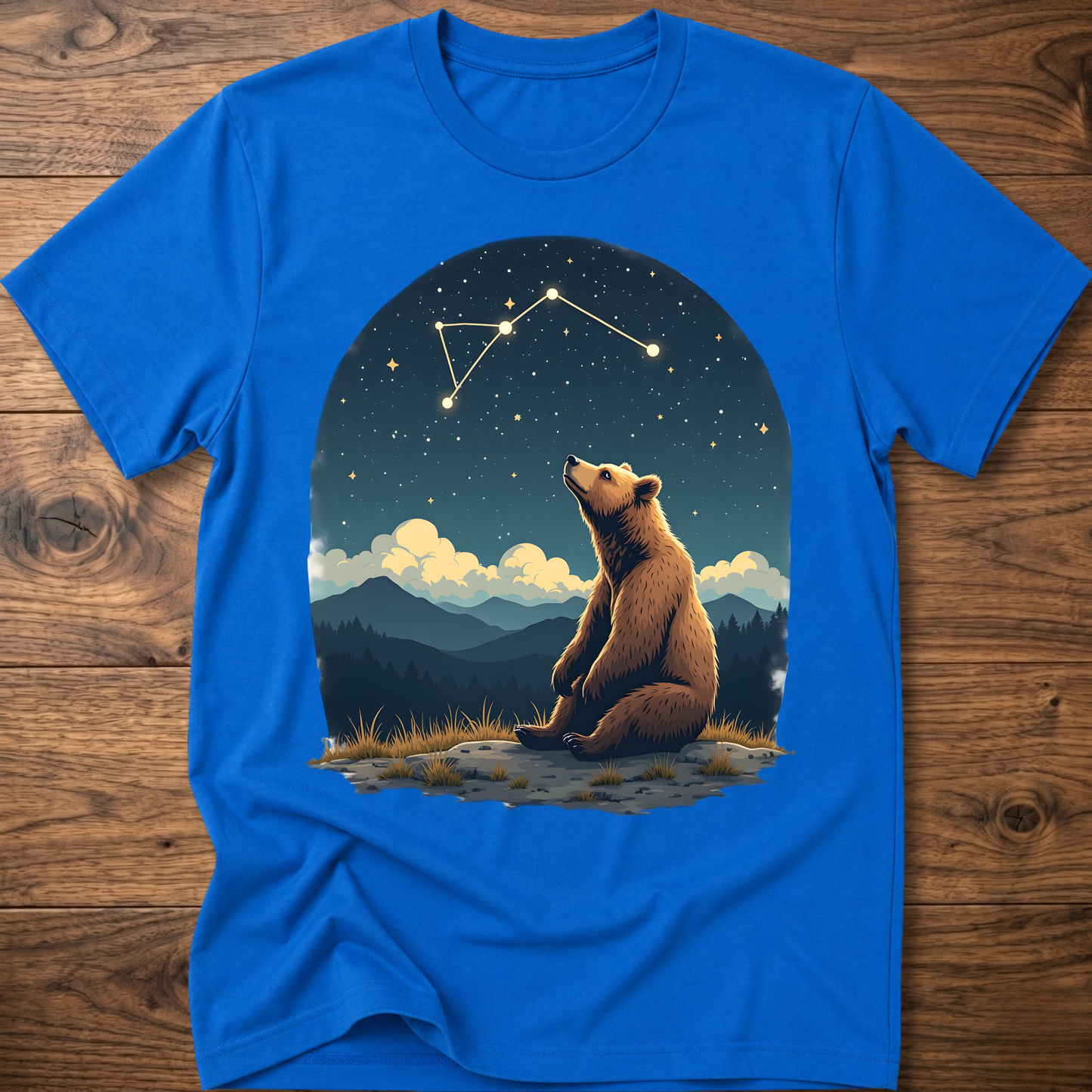 Vintage Starry Bear T-Shirt