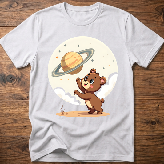 Saturn Teddy Bear T-Shirt