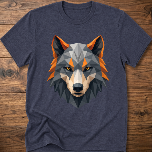 Astro Geometric Wolf T-Shirt