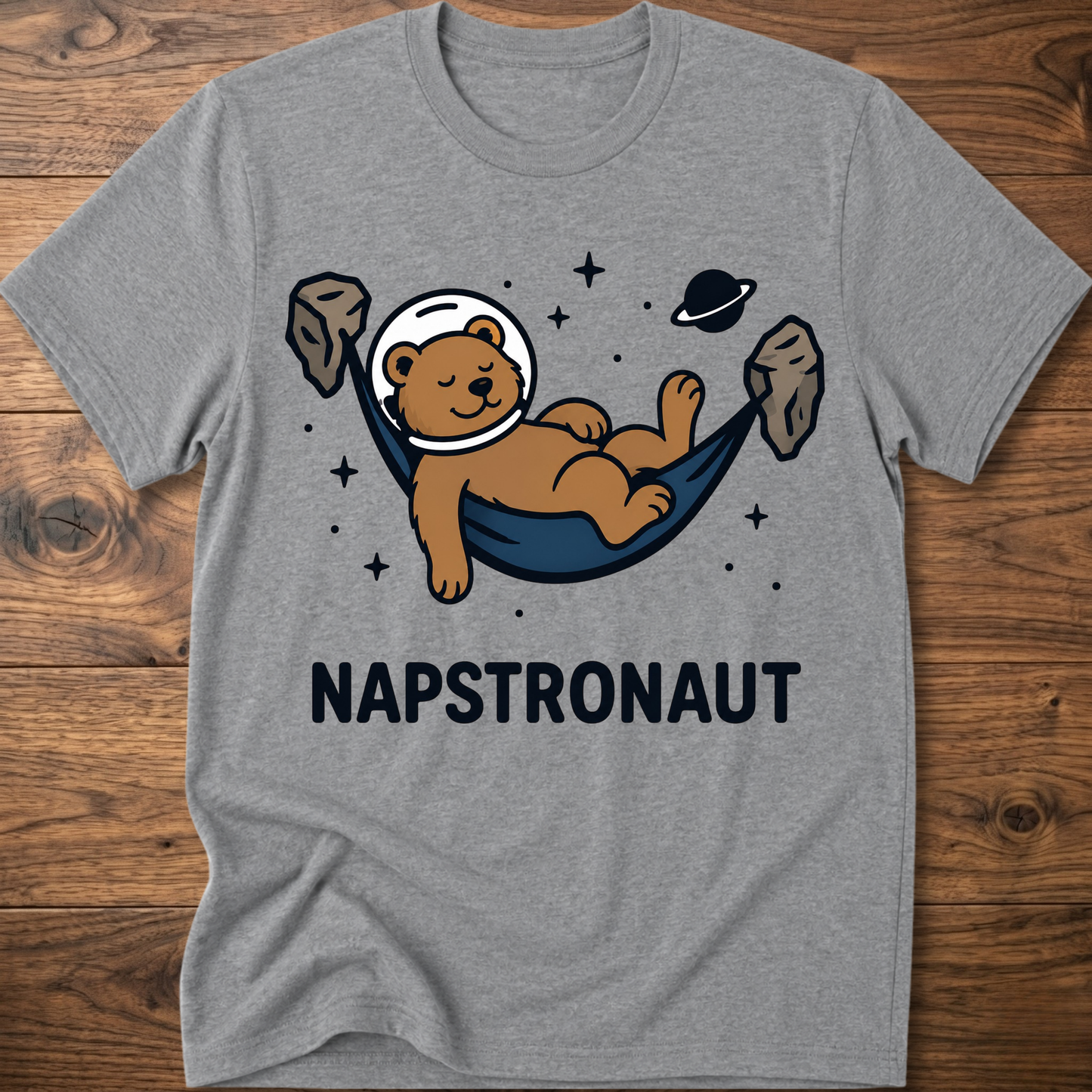 Napstronaut Bear T-Shirt