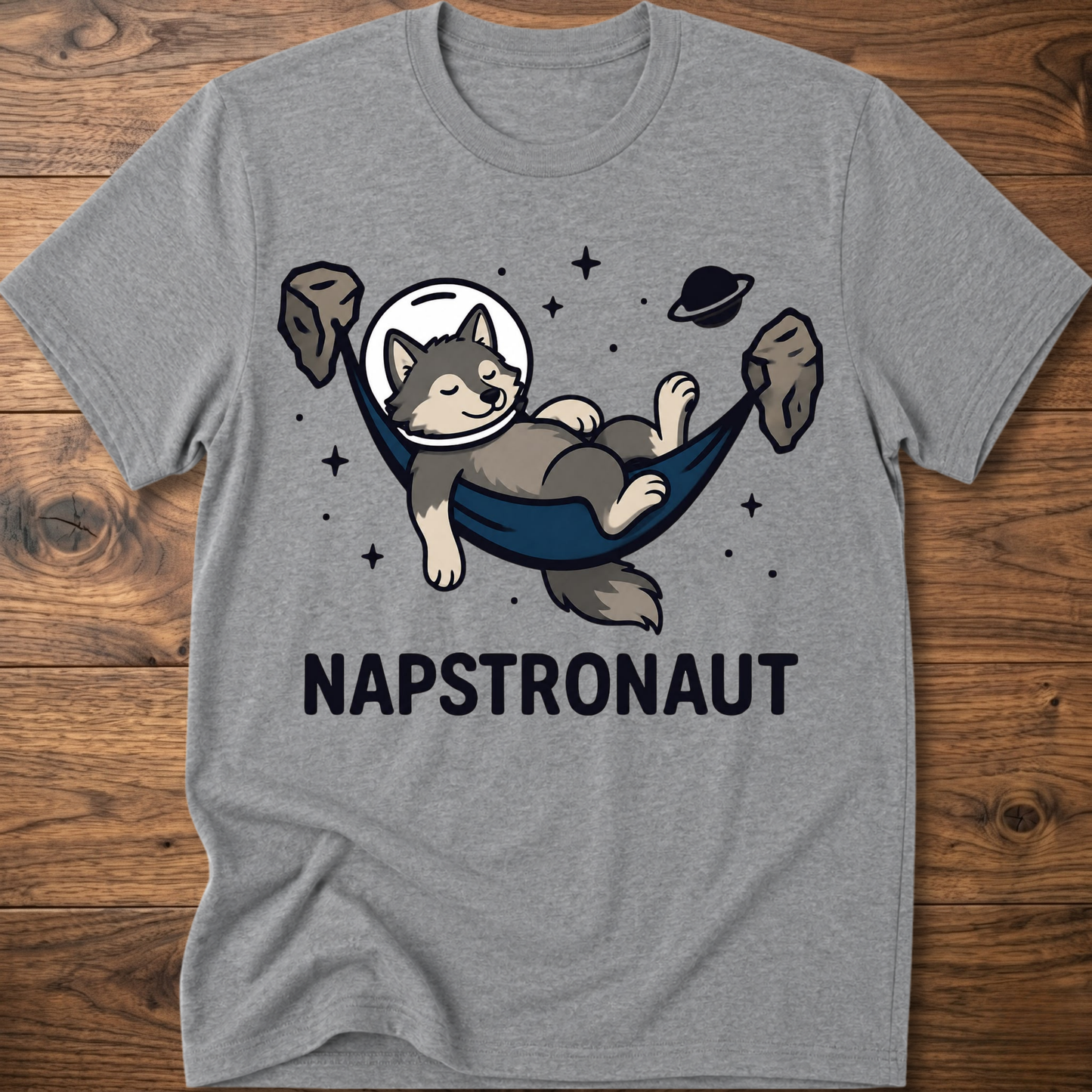 Napstronaut Wolf T-Shirt