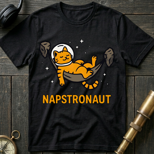 Napstronaut Cat T-Shirt