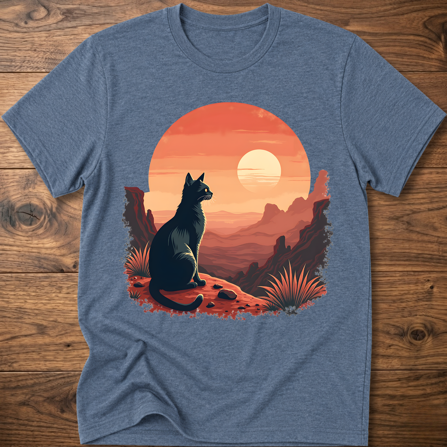 Martian Retro Cat T-Shirt