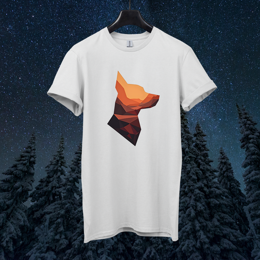 Martian Geometric Dog T-Shirt