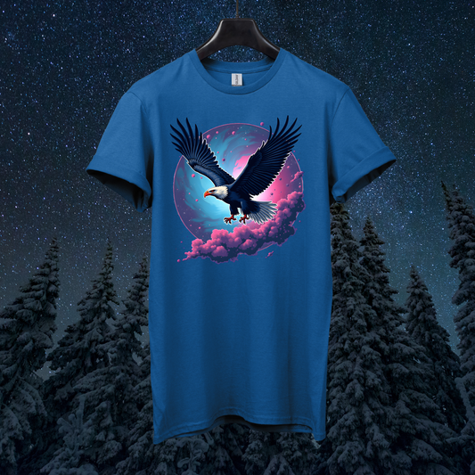 Galactic Retro Eagle T-Shirt