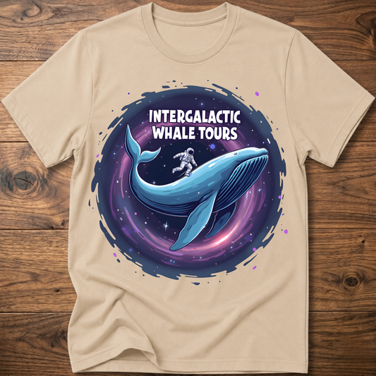 Galactic Tours Whale T-Shirt