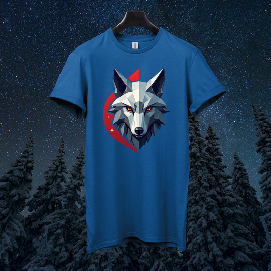 Astro Abstract Wolf T-Shirt