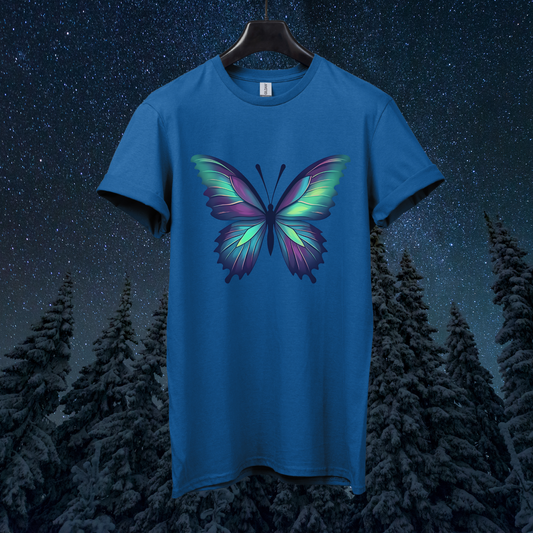 Aurora Geometric Butterfly T-Shirt