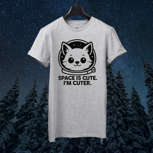 Cuter than Space Cat T-Shirt