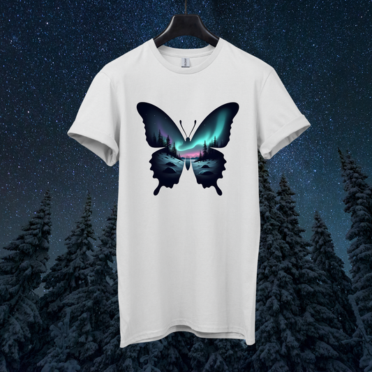 Dark Aurora Butterfly T-Shirt