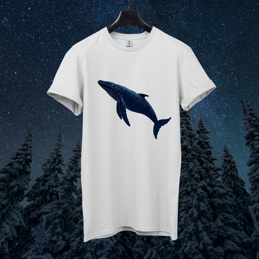 Dark Blue Whale T-Shirt