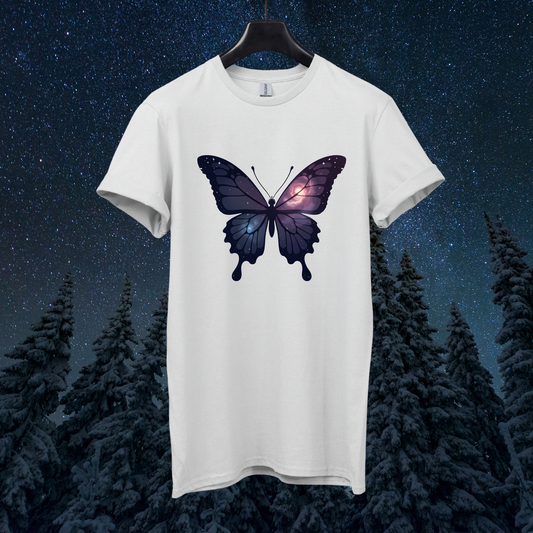Dark Galactic Butterfly T-Shirt