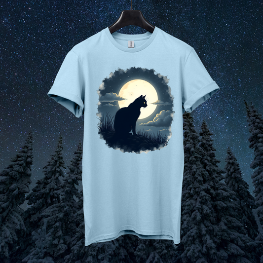 Dark Moon Cat T-Shirt