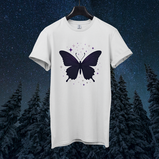Dark Starry Butterfly T-Shirt