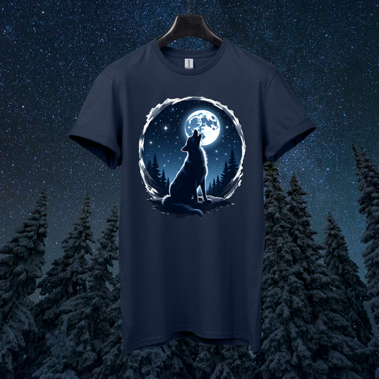 Dark Starry Dog T-Shirt