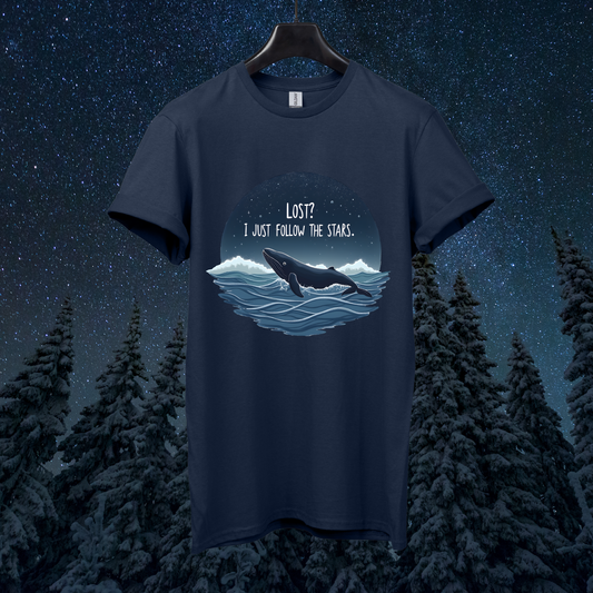 Follow the Stars Whale T-Shirt