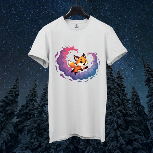 Galactic Cute Fox T-Shirt