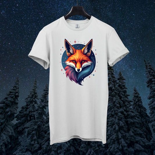 Galactic Fox Head T-Shirt
