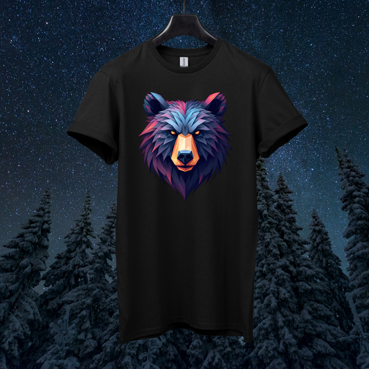 Galactic Geometric Bear T-Shirt