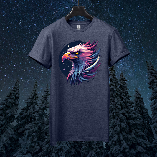 Galactic Geometric Eagle T-Shirt