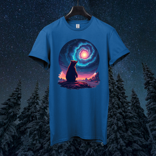 Galactic Retro Bear T-Shirt