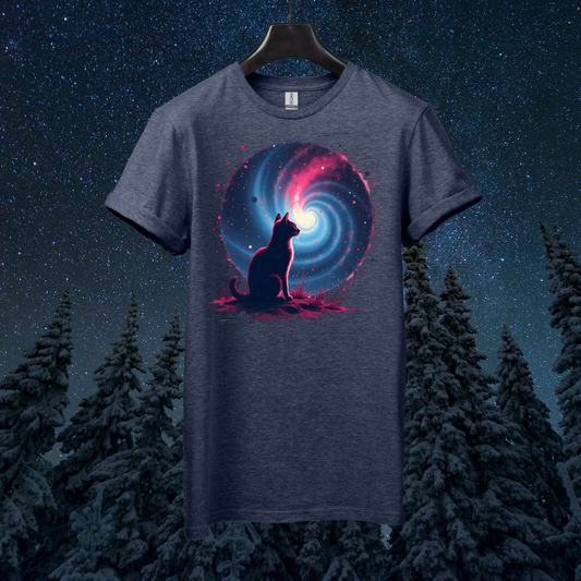 Galactic Retro Cat T-Shirt