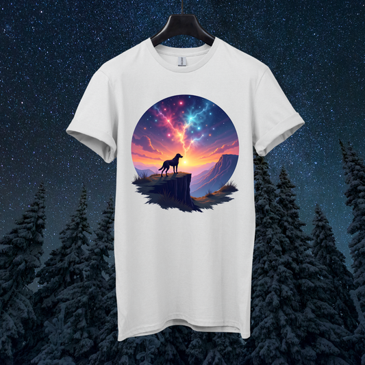 Galactic Sky Dog T-Shirt