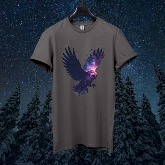 Galaxy Owl T-Shirt