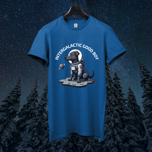 Intergalactic Good Boy Dog T-Shirt