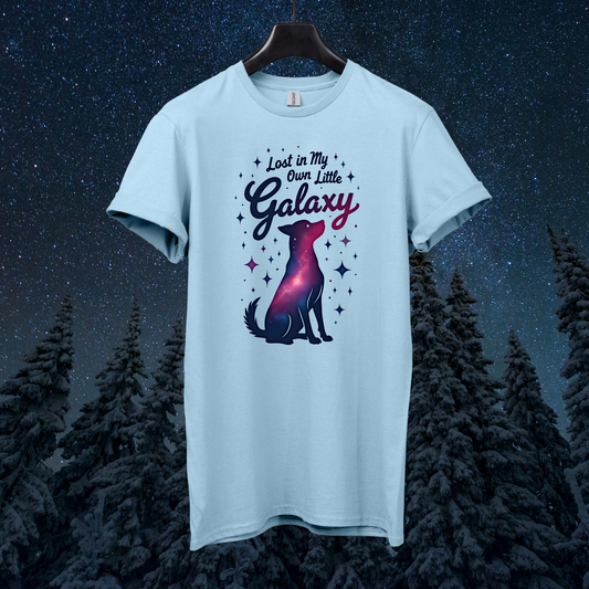 Lost in Galaxy Dog T-Shirt