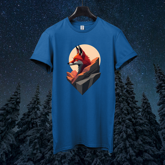 Martian Abstract Fox T-Shirt