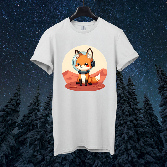 Martian Cute Fox T-Shirt