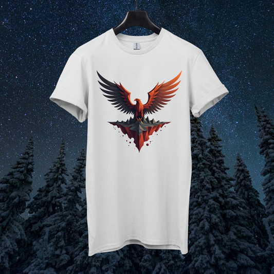 Martian Geometric Eagle T-Shirt