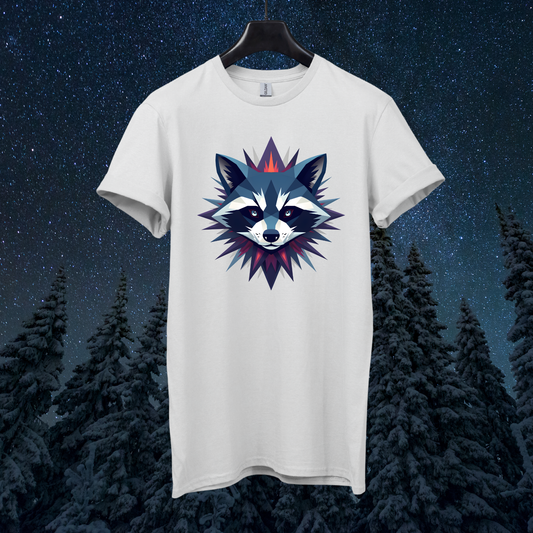 Raccoon Abstract T-Shirt
