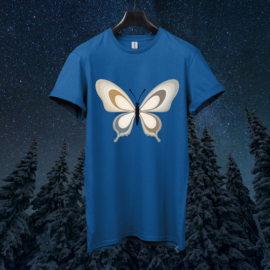 Saturn Abstract Butterfly T-Shirt