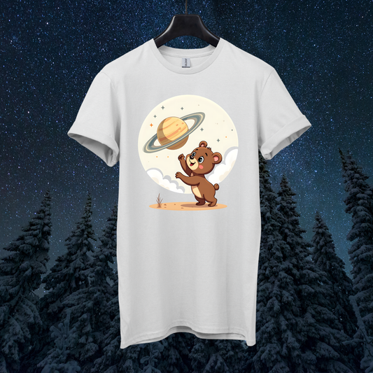Saturn Teddy Bear T-Shirt