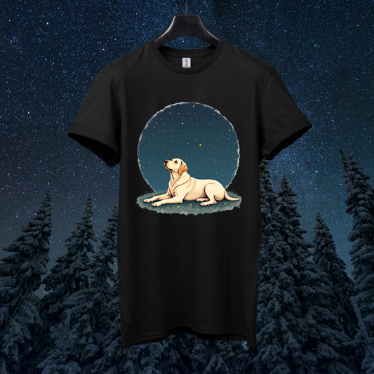Starry Sky Dog T-Shirt