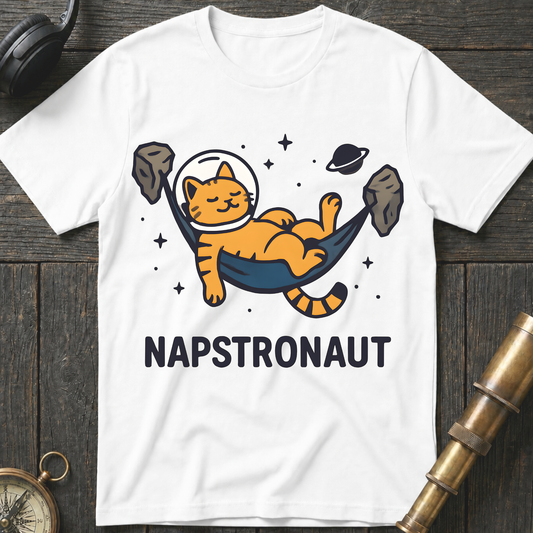 Napstronaut Cat T-Shirt