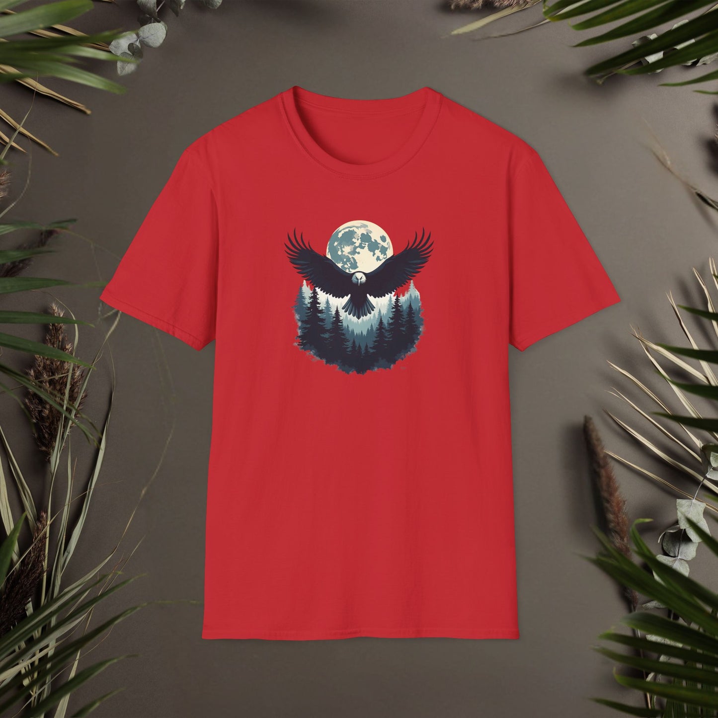Moon Forest Eagle T-Shirt