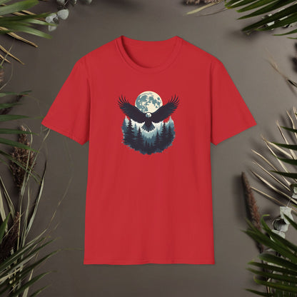 Moon Forest Eagle T-Shirt