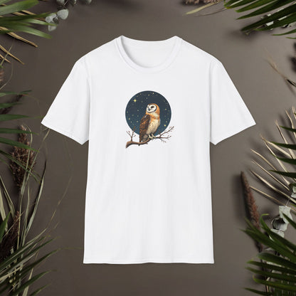 Starry Vintage Owl T-Shirt