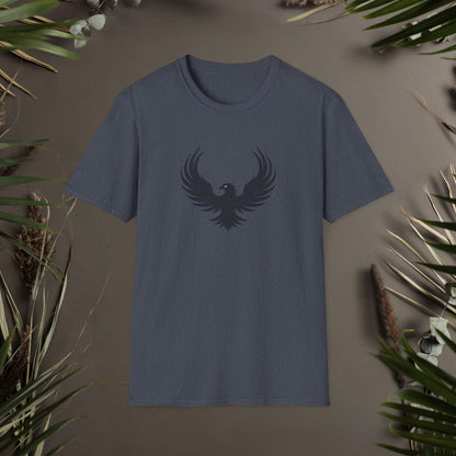 Galactic Eagle Minimalistic T-Shirt