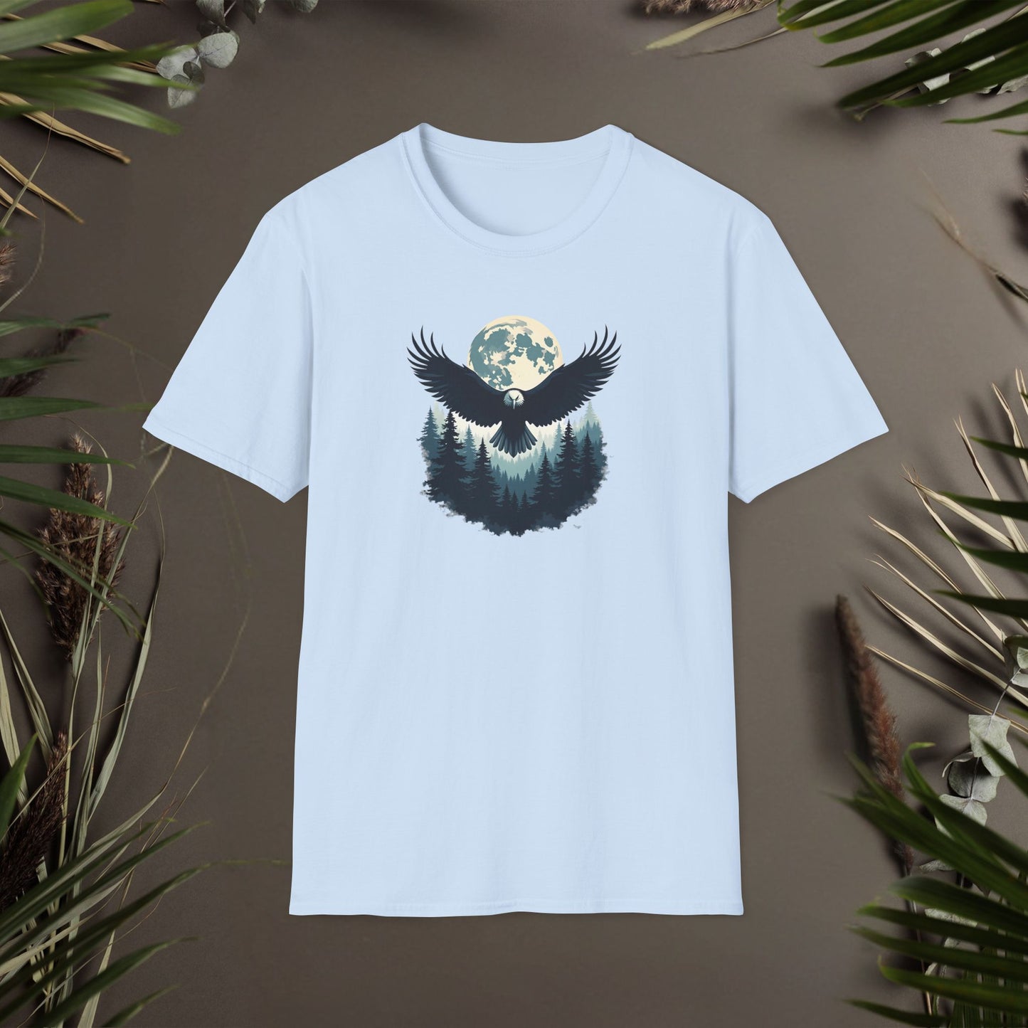 Moon Forest Eagle T-Shirt