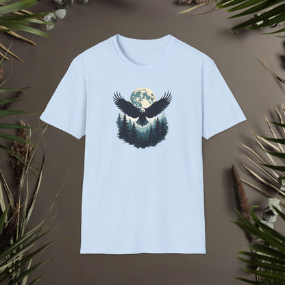 Moon Forest Eagle T-Shirt