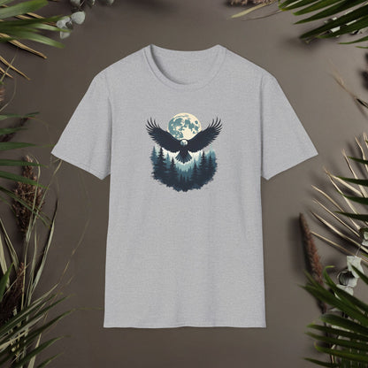 Moon Forest Eagle T-Shirt